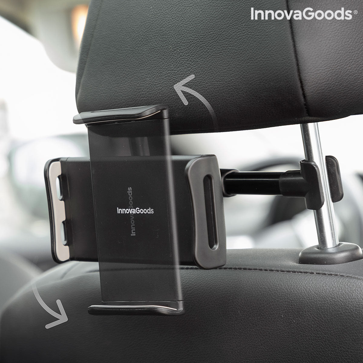 Keep Kids Entertained on the Road – 360° Car Tablet & Phone Holder by InnovaGoods