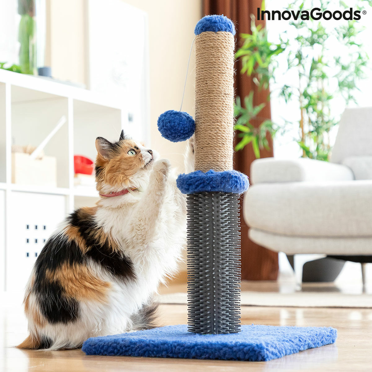 Calming Donut Bed for Dogs & Cats – 60 cm