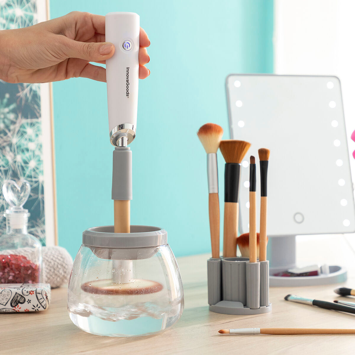 Dijilax Shop™ Automatic Make-up Brush Cleaner and Dryer