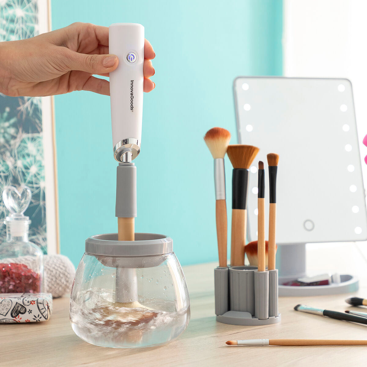 Dijilax Shop™ Automatic Make-up Brush Cleaner and Dryer