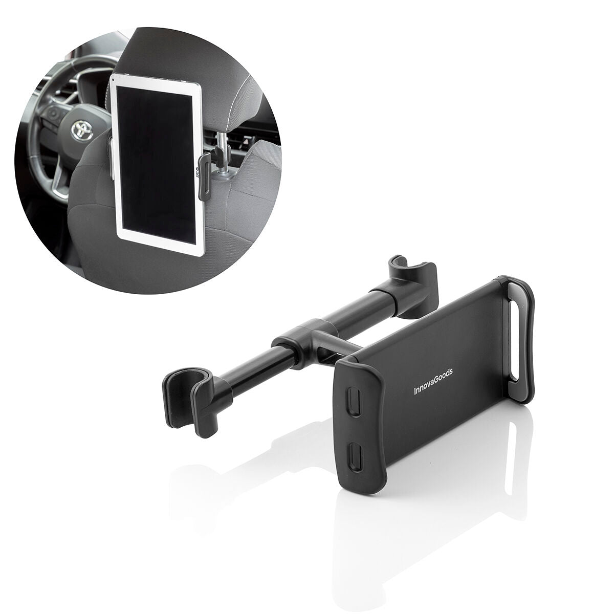 Keep Kids Entertained on the Road – 360° Car Tablet & Phone Holder by InnovaGoods