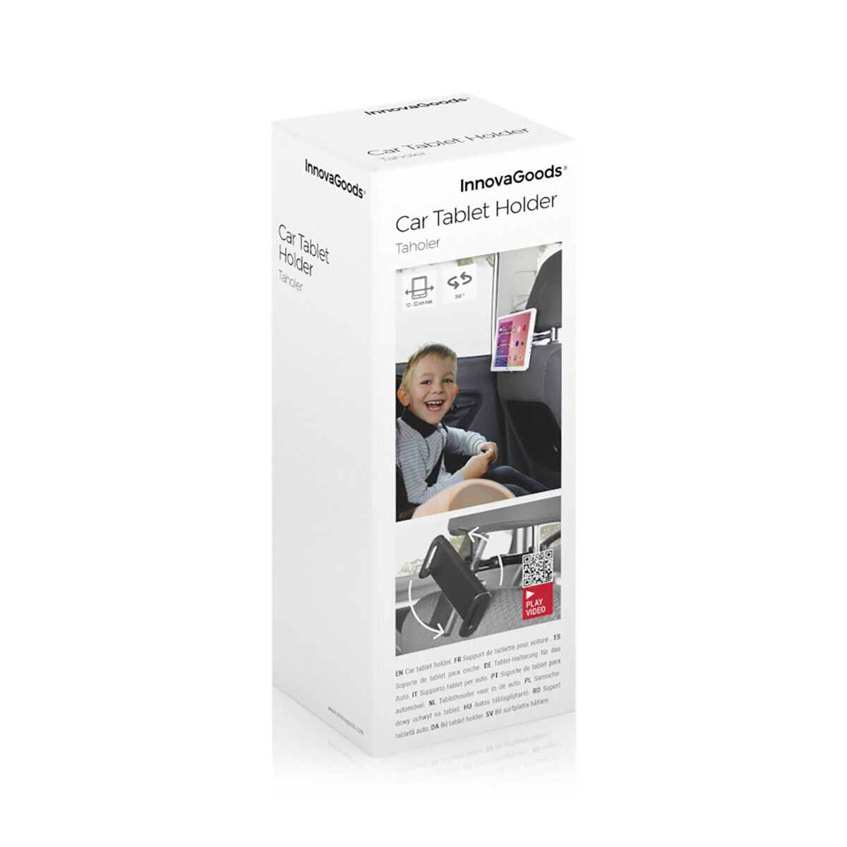 Keep Kids Entertained on the Road – 360° Car Tablet & Phone Holder by InnovaGoods
