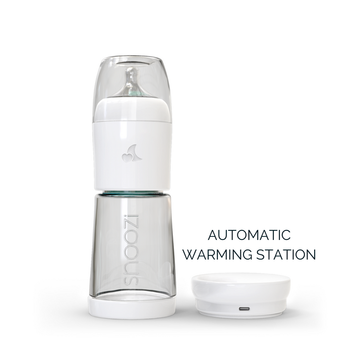 Snoozi Baby Night Bottle Set with Automatic Bottle Warmer – Fast & Easy Night Feeding